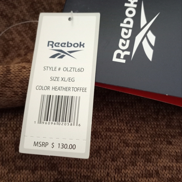 Reebok Size XL Women's Full Zip Hoodie Jacket Faux Sherpa Lined  NWT $115 - Picture 6 of 10